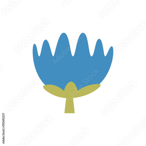 Colorful Floral Abstract Shapes Vector - 20