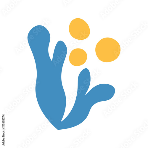 Colorful Floral Abstract Shapes Vector - 23