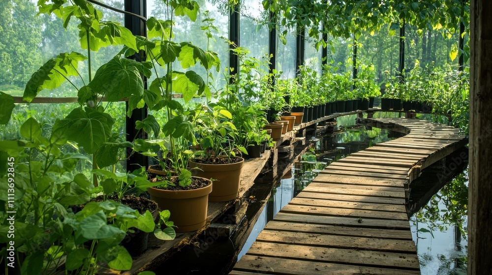 Exploring the lush serenity of a botanical garden a professional standard showcase of diverse flora in a tranquil setting Exploring the lush serenity of a botanical garden a professional standard showcase of diverse flora in a tranquil setting