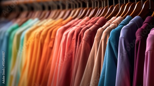 Wallpaper Mural Rainbow of Shirts Torontodigital.ca