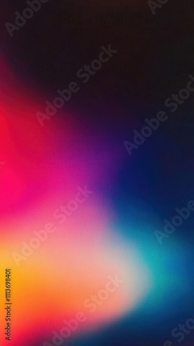 Abstract Blurred Gradient Background with Vibrant Colors