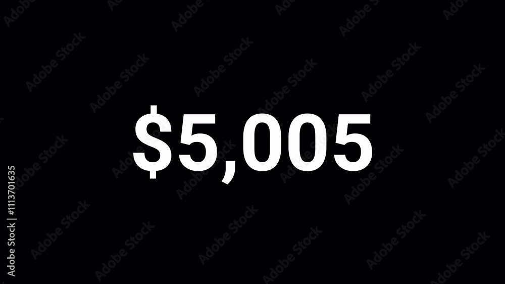 4K Dynamic Dollars Counter, Profit, Income & Business Growth Animation.
4K Dynamic Dollars Counter, Profit, Income & Business Growth Animation.