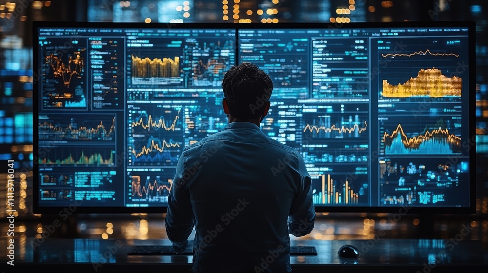 search on virtual screen data search technology search engine optimization man use computer to searching for information using web console for data seo search with assistan search on virtual screen data search technology search engine optimization man use computer to searching for information using web console for data seo search with assistan