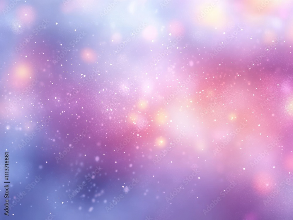 Fototapeta premium Sparkling Flash Background with Soft Pastel Colors and Gentle Light