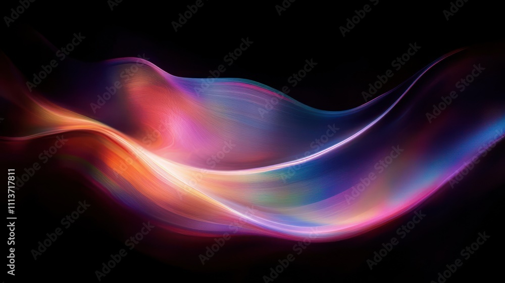 Vibrant Abstract Surreal Design Colorful Rainbow Soft Glow Motion Modern Art Vibrant Abstract Surreal Design Colorful Rainbow Soft Glow Motion Modern Art