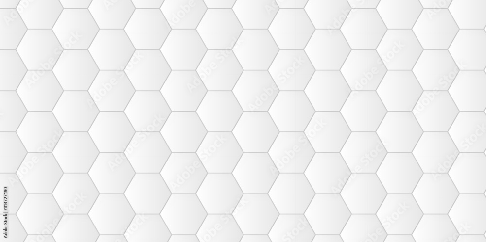 White Hexagonal Background. Luxury White Pattern. 3D Futuristic abstract honeycomb mosaic white background. geometric mesh cell texture. modern futuristic wallpaper. White Hexagonal Background. Luxury White Pattern. 3D Futuristic abstract honeycomb mosaic white background. geometric mesh cell texture. modern futuristic wallpaper.