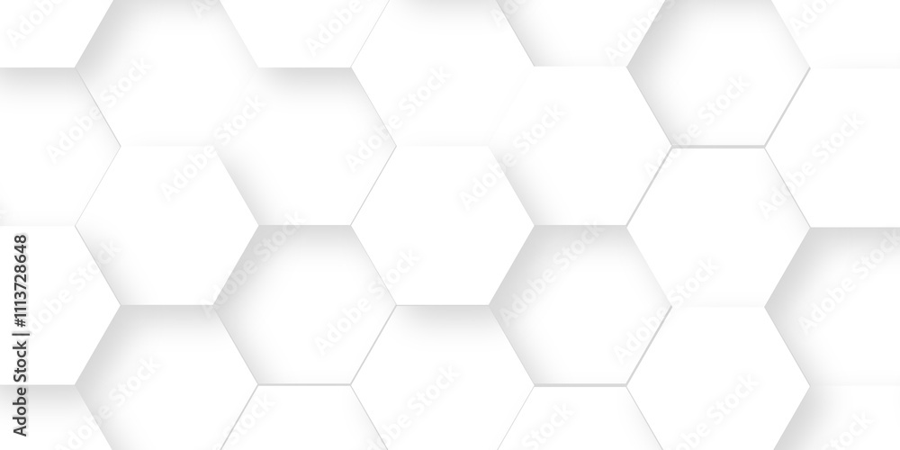 White Hexagonal Background. Luxury White Pattern. 3D Futuristic abstract honeycomb mosaic white background. geometric mesh cell texture. modern futuristic wallpaper. White Hexagonal Background. Luxury White Pattern. 3D Futuristic abstract honeycomb mosaic white background. geometric mesh cell texture. modern futuristic wallpaper.