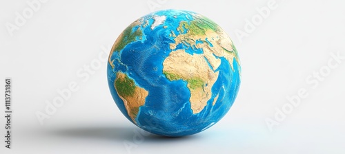 Fototapeta Naklejka Na Ścianę i Meble -  World earth globe. Generative AI technology.	
