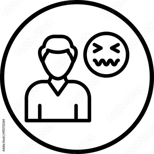 Disgusted Icon Style