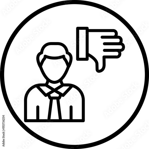 Dissatisfied Icon Style