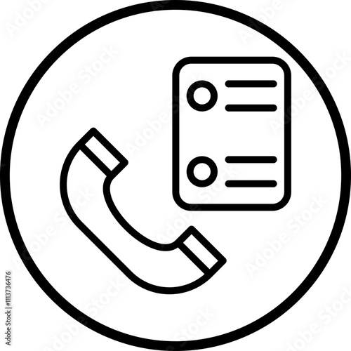 Phone Survey Icon Style