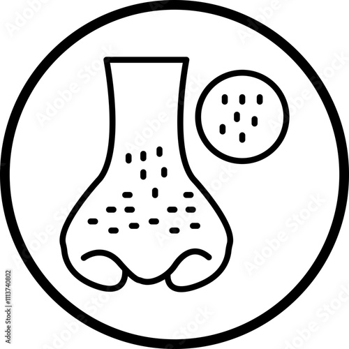 Blackhead Icon Style