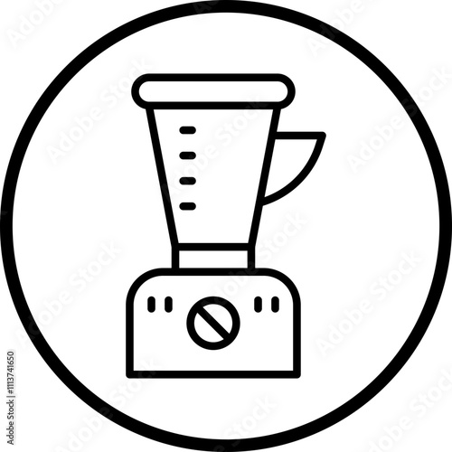 Food Processor Icon Style