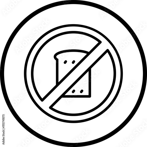 Low Carb Diet Icon Style