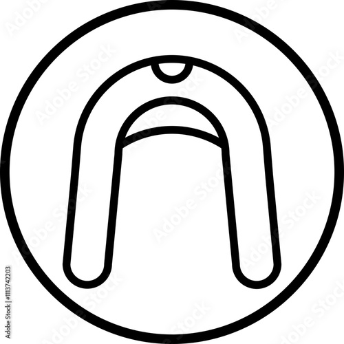 Mouthguard Icon Style