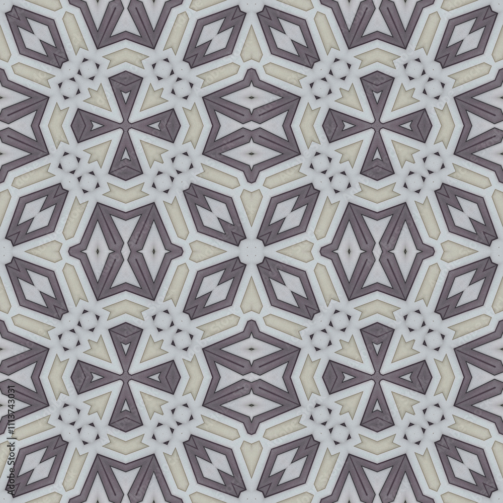 Fototapeta premium seamless abstract square pattern. texture symmetrical kaleidoscope. background creative