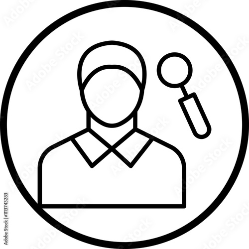 Hr Specialist Male Icon Style