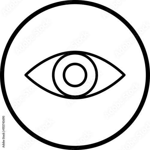 Eyeball Icon Style