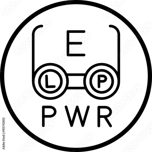 Medical Optometry Icon Style