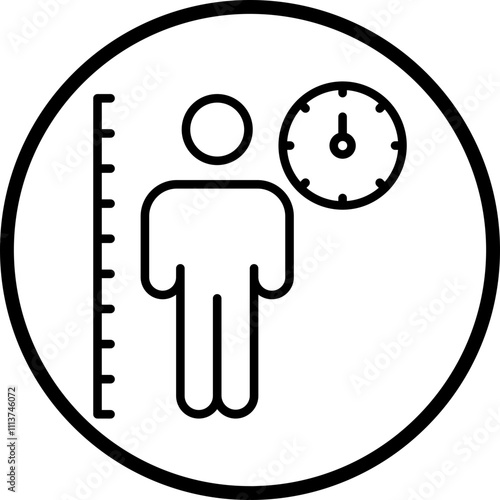 Body Mass Index Icon Style