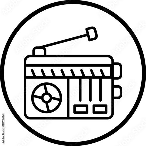 Analogue Media Icon Style