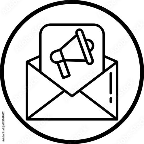 Email Marketing Icon Style