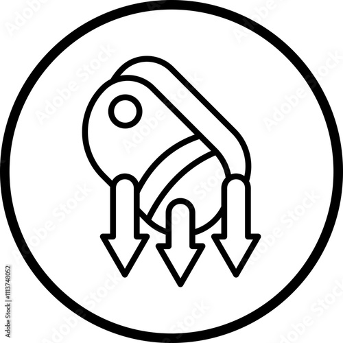Reduced Meat Consumption Icon Style
