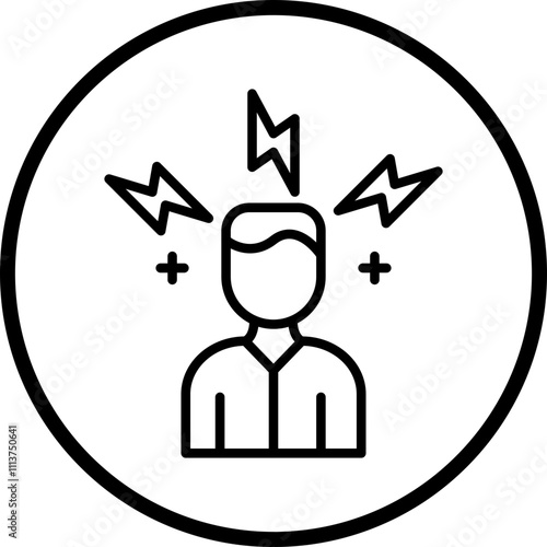 Panic Attack Icon Style