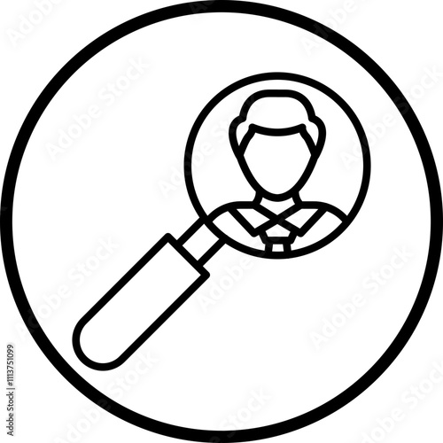 Head Hunting Icon Style