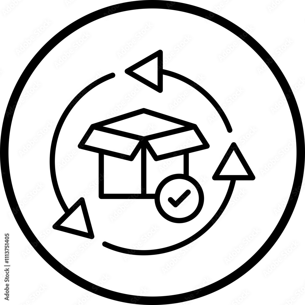 Continuous Delivery Icon Style Continuous Delivery Icon Style