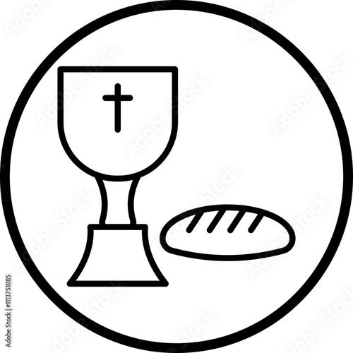 Communion Icon Style