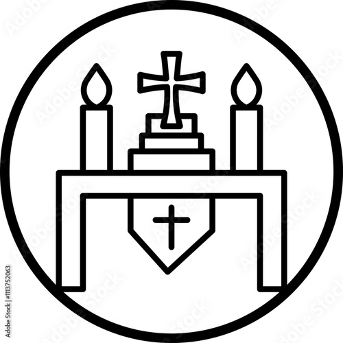 Altar Icon Style