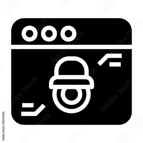 spyware Solid icon