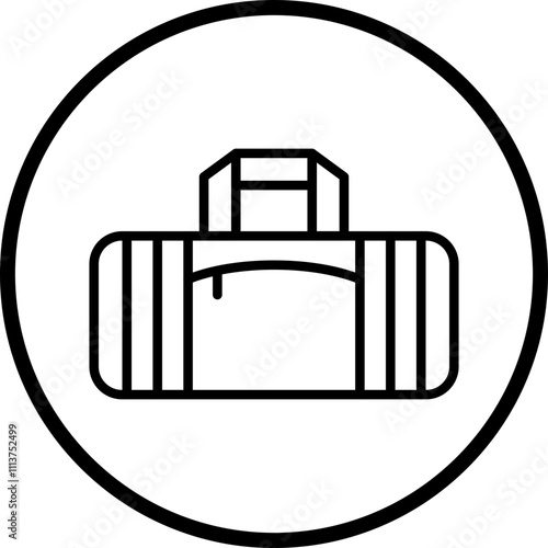 Sport Bag Icon Style