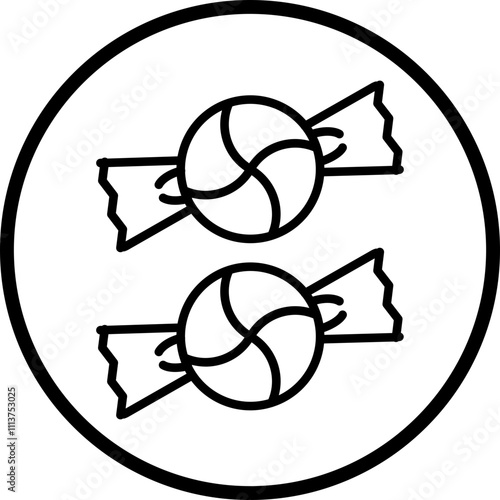 Candies Icon Style