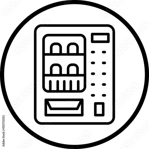 Vending Machine Icon Style