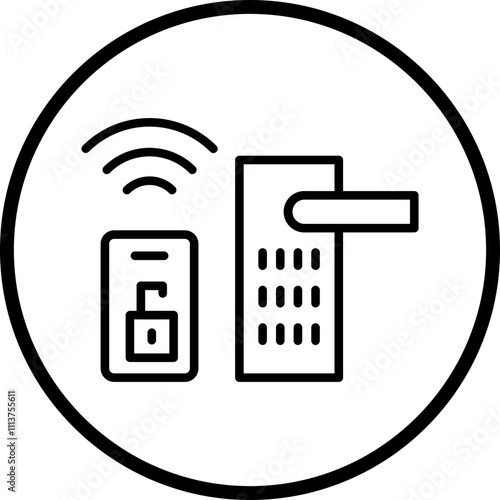 Smart Lock Icon Style