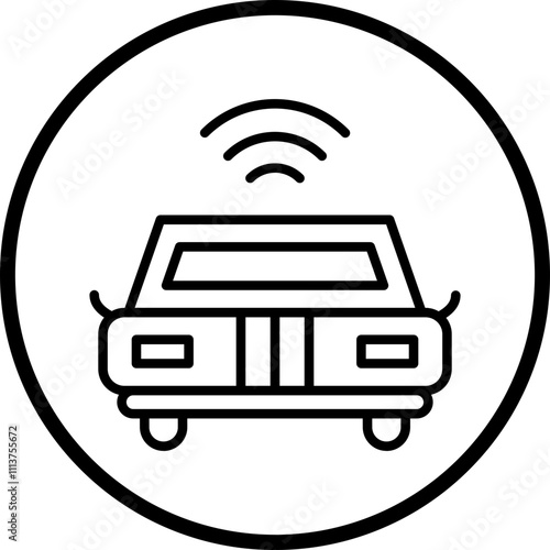 Smart Car Icon Style