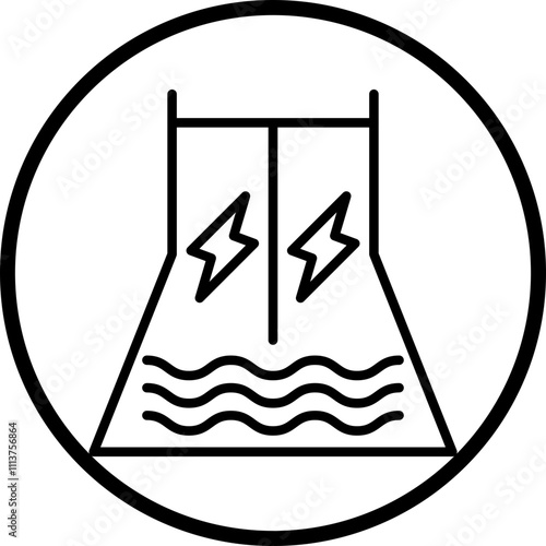 Hydroelectric Icon Style