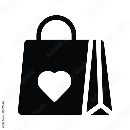 A shopping bag representing retail or purchases