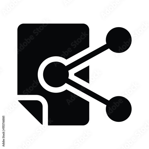 A share symbol representing content sharing or connections