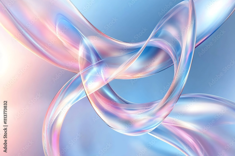 Flowing colorful abstract art Flowing colorful abstract art