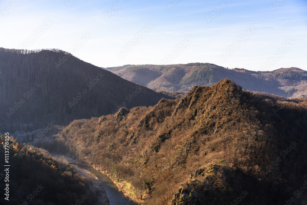 Naturschutzgebiet, Ahrschleife, Altenahr, Ahrtal, Herbst 2024