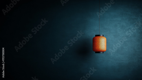 3D Traditional Paper Lantern photo