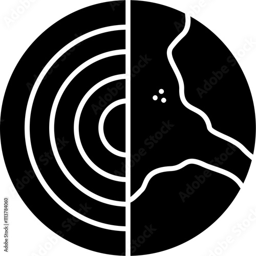 Tectonic Plate Icon