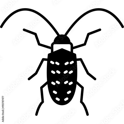 Longhorn Beetle Icon