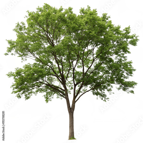 Realistic Tree Image with Transparent Background