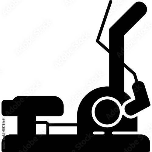 Elliptical Machine Icon