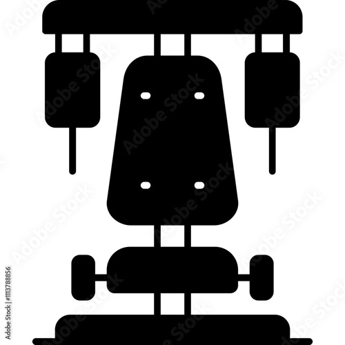 Pec Deck Machine Icon