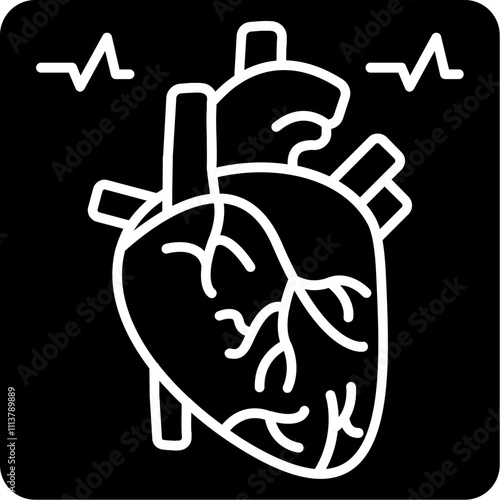Cardiac Cycle Icon